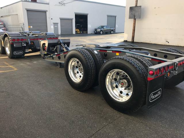 Gray two axle nitrogen booster with Honda power pack and nitrogen cylinders, photo 1 of 10